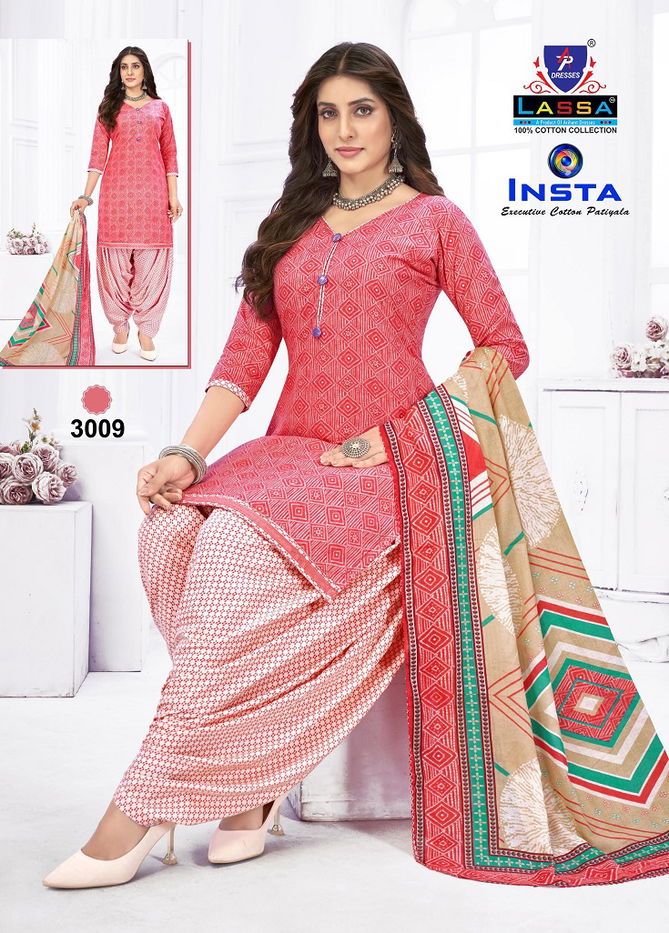 Insta Vol 3 By Lassa Dress Material Cotton Printed Dress Material Wholesale Price In Surat
